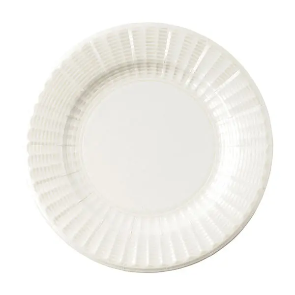 Platos Elegancia Perla D 27 Cm Cf 8 Piezas Blanco - 1