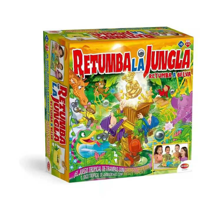 Retumba La Jungla Juego Bizak 30693421 Juegos de habilidad BIZAK - 1