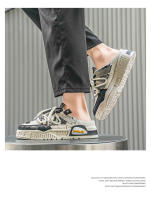 Zapatos Para Hombre Cómodos Transpirables Antideslizantes De Malla Suave Antiguo Y Ligero Con Suela Gruesa Zapatos Casuales Versátiles De Verano - details 20