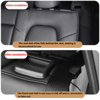 Anclaje De Cinturón De Seguridad Para Asiento Trasero Tesla Model Y Limiteres De Cinturón De Acceso Fácil Pareja Izquierda Y Derecha - details 2