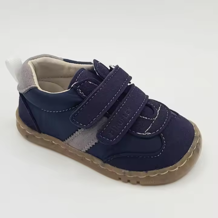 Piruflex deportivos respetuosos casual azul, vegano, blanditos y flexibles, horma anatómica, antibacterias y suela antideslizante muy flexible y fina. - 1