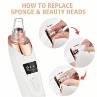 Limpieza Profunda De Piel Máquina Exterminadora De Puntos Negros Eléctrica Limpiador De Poros Apto Para Todas Las Edades Herramienta De Cuidado Facial - details 4