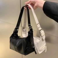 Bolso De Hombro Para Mujer Con Diseño De Nicho Y Cierre De Cremallera Retro De Cuero PU Bolso De Mano Con Compartimento Interior Estilo Baguette - details 5