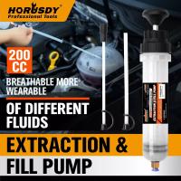 Pump Extractor De Aceite De Desperdicio HORUSDY 200cc Con Succión Manual Bomba De Combustible Para Transferencia De Coche Nuevo - details 0