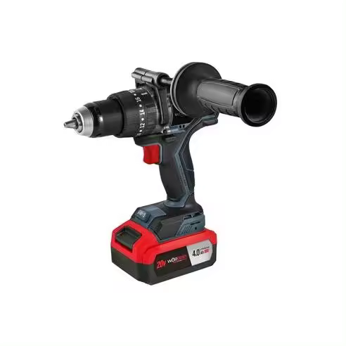 Taladro percutor WORGRIP 20V brushless batería 4.0Ah - 1