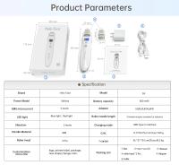 Hello Face Derma Roller G5 Bio Microneedling Con Terapia De Luz Roja Y Azul Y EMS Máquina Facial Para Regeneración De Cabello Y Barba - details 7