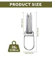 Kit De Herramientas Multifuncionales SWISS TECH 6 En 1 Con Llave De Bolso Portátil Mini Multiherramienta Para Exterior EDC Herramientas De Camping - details 3