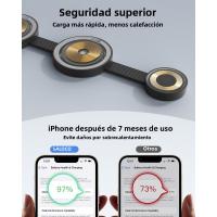 Cargador Magnético Ajustable 3 en 1 Para iPhone - Carga Inalámbrica Ràpida 18W, Compatible con AirPods/Apple Watch, Diseño Compacto para Viajes - details 5