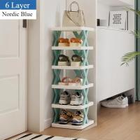 Organizador De Zapatos Multi-Ayer DIY Desmontable Armario De Almacenamiento Para Ropa Y Zapatos Con Puertas De Colores Para Dormitorio Y Familia - details 5