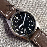 Reloj Automático Tandorio Para Hombre 39mm 20BAR Resistente Al Agua Con Luminiscencia Verde AR Cristal De Zafiro Movimiento Miyota 8215 PT5000 De Acero Inoxidable - details 9