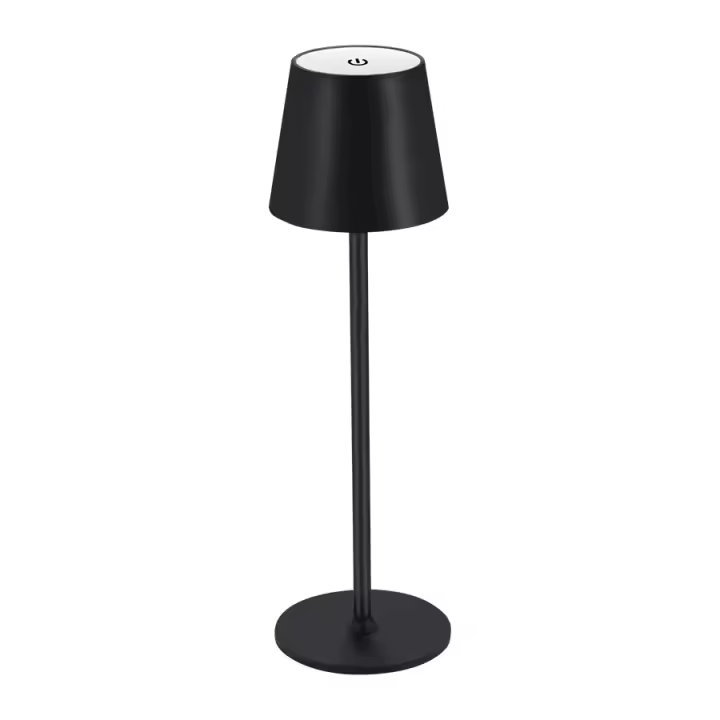 Lámpara De Mesa Recargable LED Con Interruptor Táctil Y Luz Dimmer De 3 Niveles Para Decoración De Oficina Y Dormitorio - 1