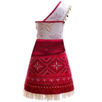 Disfraz De Princesa Moana Para Niñas Conjunto De Cosplay Con Vestido Y Accesorios Estilo De Cumpleaños Regalo Para Niñas De 4 a 6 Años - details 3
