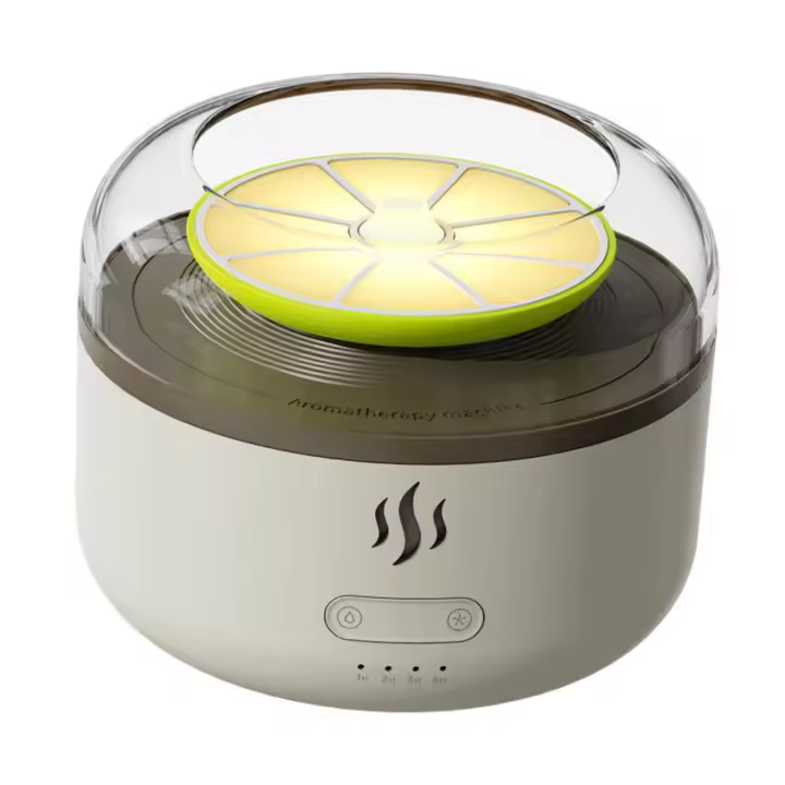 Humididiador de escritorio personal con Luces de Ambiente y temporizador, difusor de Aceites Esenciales para decoración del Hogar para Hoteles Y - 1