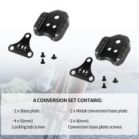 Adaptador de pedal de bloqueo de Bicicleta Carretera Convertir Pedal Spd Cubierta de Zapato de Doble uso - details 3