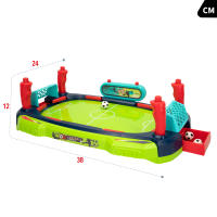 CB Games - Pinball de fútbol infantil, para 2 jugadores, con pulsadores, marcador de puntos, con recoge pelotas, juegos de mesa, para niños, +5 años - details 3