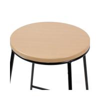 ARISE SHOP-Taburete de madera y metal,Taburetes de Bar para Comedor,para Sala de Estar, Cocina, Sin Montaje 42x42x71cm - details 2