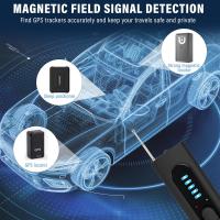Micro Detector Espía, Detector de Cámara y Micro Espía, Detector de Cámara Oculta 3 en 1, Protección Total para Viajar y Proteger su Privacidad (Negro) - details 2