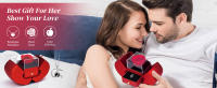 Joyero con forma De Rosa DE LA Navidad y el collar en forma de corazón, Coltando de Amor de moda Europea y Americana, Gift de Navidad PARA EL Día DE LA Madre - details 4