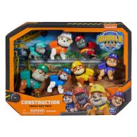 SPIN MASTER - RUBBLE & CREW - Pack 7 Figuras Cachorros - Patrulla Canina Juguetes - Juegos Infantiles - 6067084 - Juguetes Niños +3 Años - Regalo Niño +3 Años - details 1