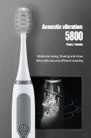 Cepillo De Dientes Eléctrico Sonic Jian Para Hombres Y Mujeres Adultos Cepillo De Pelo Suave IPX6 Impermeable No Recargable - details 5