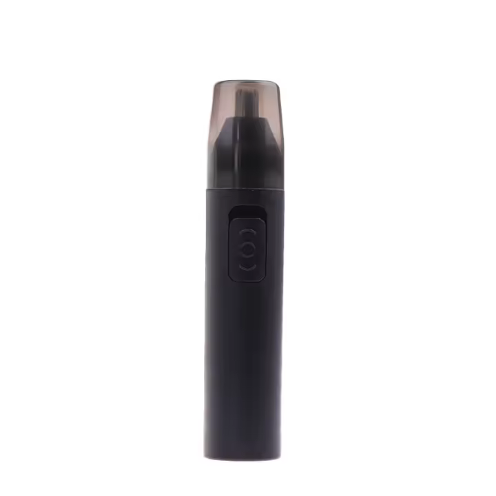 Afeitadora Eléctrica Negra Para Nariz Y Orejas Profesional Painless Para Hombres Y Mujeres Trimmer De Cabello Y Pelo De La Nariz - 1