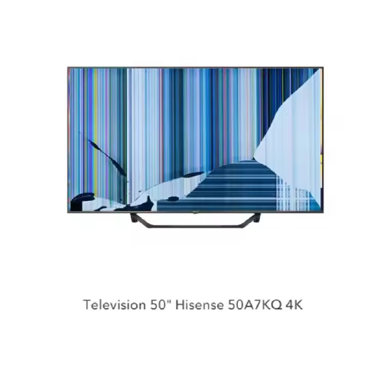 HISENSE 50A7GQ, NUEVOS, Con pantalla - panel rota, para despiece. SIN MANDO A DISTANCIA. - 1