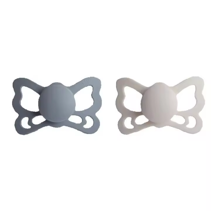 Frigg Pack 2 Chupetes Silicona Butterfly 6m+ - 1