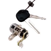 Cilindro De Cerradura Para Puerta De Coche Con 2 Llaves Universal Resistente Al Clima Para Reemplazar Automóviles Metal - details 1