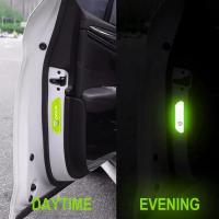 Pegatinas Reflectorizantes Para Puertas De Seguridad 4pcs Para Dacia Duster Logan MCV Sandero Stepway Dokker Lodgy Advertencia De Apertura - details 8