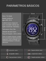 Reloj Deportivo Digital SMAEL Para Jóvenes Resistente Al Agua Con Luz LED Y Alarma Reloj De Pulsera Masculino Regalos - details 4
