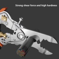 Tijeras De Cable Multiusos De Acero De Carbono Durable Herramienta De Corte Para Todas Las Tareas Eléctricas Con Mango Recto - details 7