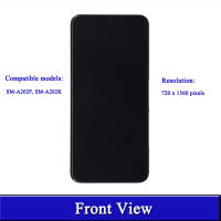 Pantalla LCD Para Samsung A20e A202 A202K A202F Repuesto De Pantalla Y Digitizador Táctil Resolución 1280x720 Material IPS - details 0
