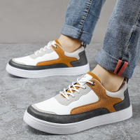Zapatos Casuales Para Hombre En Cuero PU Cómodos Y Ligeros Para Caminar Tenis Masculino Zapatos Casuales Transversales - details 15