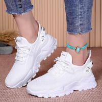 Zapatillas De Mujer Transpirables De Malla Para Deporte Al Aire Libre Verano 2025 Zapatos Casuales Baratos Con Envío Gratis - details 7