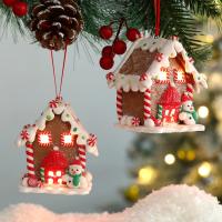 Luz De Colgante LED De Tema Navideño Con Figuras De Pascuero Y Galletas Decoración De Casa Para Año Nuevo Y Fiesta En El Árbol De Navidad - details 5