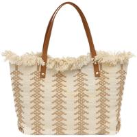 Bolso De Mano Casual Grande Para Playa Y Compras Bolso De Hombro Mujer Bolsa De Compras Con Manija Superior Bolso De Mujer De Lino Con Cierre Hasp - details 16