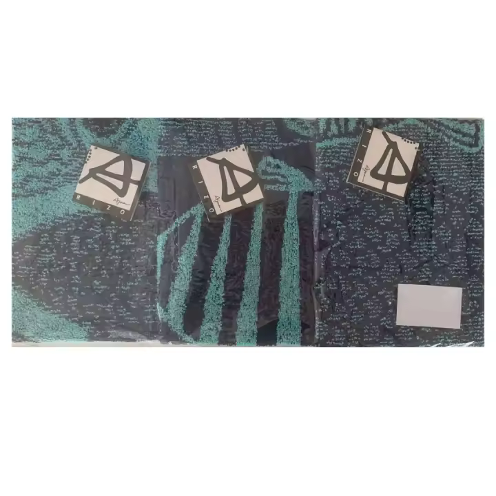 QUALITY TOWELS. Pack 3 PAÑOS JACQUARD de COCINA modelo BORA BORA. Fabricados 100% algodón de 50x50cm. Suaves y muy ABSORBENTES. - 1