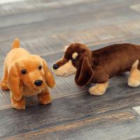Muñeco De Peluche De Perro Salchicha Simulación Suave Y Divertido Para Decoración De Fiesta En Casa Regalo De Cumpleaños Para Niños - details 2