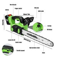 Motosierra eléctrica sin escobillas de 16 pulgadas, herramienta de poda portátil de 2200W, recargable, inalámbrica, para batería Makita de 18V - details 6