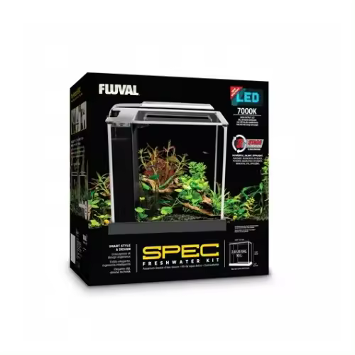 Fluval Spec Nano Acuario Blanco, 10L - 1