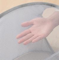Cesta De Ropa Plegable De Malla Transpirable Organizador De Almacenamiento Para Ropa Sucia Portátil Con Manija Y Estilo Moderno - details 6