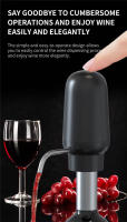 Decantador De Vino Automático Recargable Aerator Dispensador Eléctrico Con Botón Unico Para Whiskey Y Licor Accesorios De Bar Para Fiestas - details 3