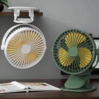 EasySpeed Miniventilador Sobremesa con Clip, Ventilador Portátil Batería Recargable, Mini Ventilador de Escritorio, Mesa, Coche, Cochecito Carrito Bebé con Pinza de Sujección en Barras - details 3