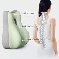 Cojín De La Cintura Ergonómico Para Adultos Almohada De Soporte Para Caminar Y Levantar Glúteos Almohada De Abdomen Cojín De Espalda Para Coche - details 7