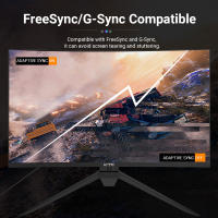 Gaming Monitor Curvo Pantalla para PC juegos KTC 32” inch 170Hz 2K QHD  H32S17  ( 2560x1440_1ms _ NTSC 85%_ Panel HVA 1500R Sin Marco_HDMI2.0_ DP1.4_ USB_Audio_ 16:9_ Flicker-Free_ Low Blue Light_ 300cd/m²_ 3500:1_ sRGB 99%)  FreeSync & G-Sync - details 6