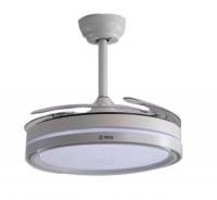 Ventilador de Techo con Luz ELCO PV-107HP, Aspas Retractiles, 107cm, Color Plata - details 0