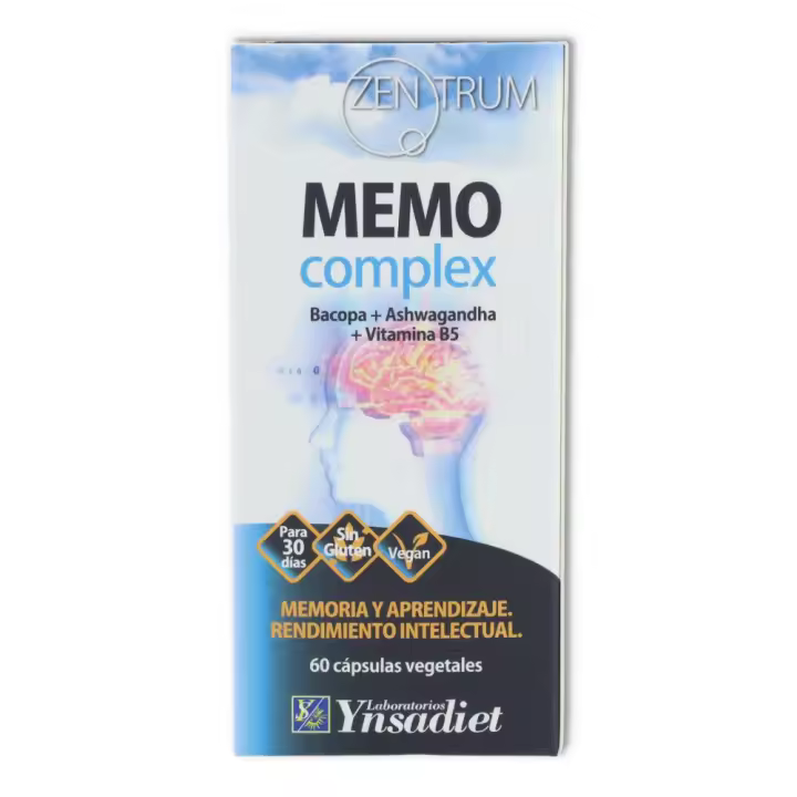 Ynsadiet Memo Complex - Suplemento Multivitamínico - 60 Cápsulas - 1