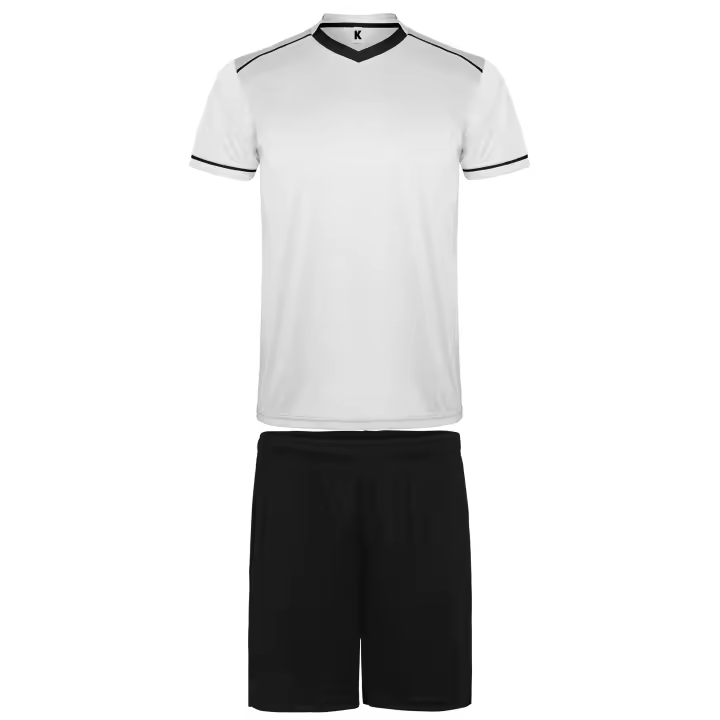 Equipación deportiva para niños - Camiseta y pantalón cortos unisex para deportes de equipo en colores vivos y alegres - 1