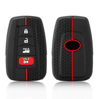 Funda De Llave De Coche Protector De Silicona Para Toyota Rav4 Corolla Camry Avalon Accesorios Para Coche Material De Gel De Silicio - details 5