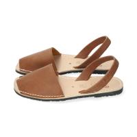 RIA 20002-S2 Sandalias planas de Mujer 12792 XLV MENORQUINA NOBUCK CUERO - details 3